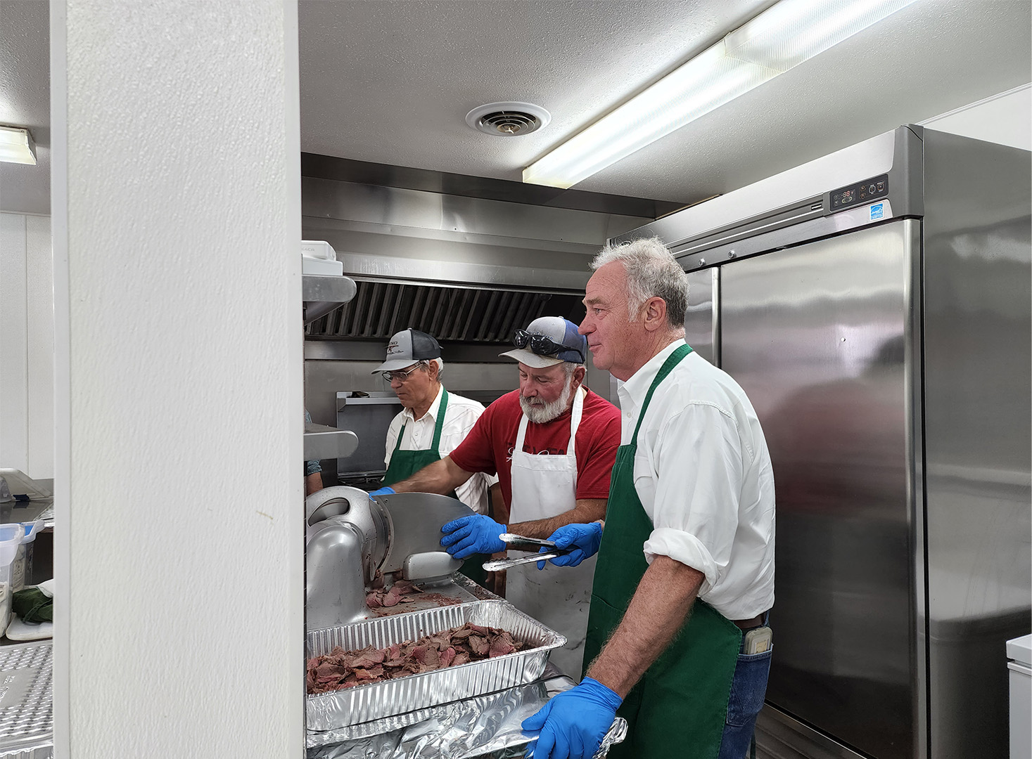 Dave Kinskey in a kitchen