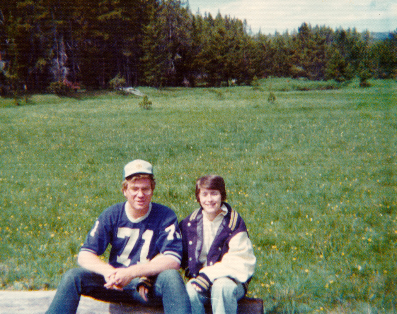 Dave Kinskey and his wife in their younger days