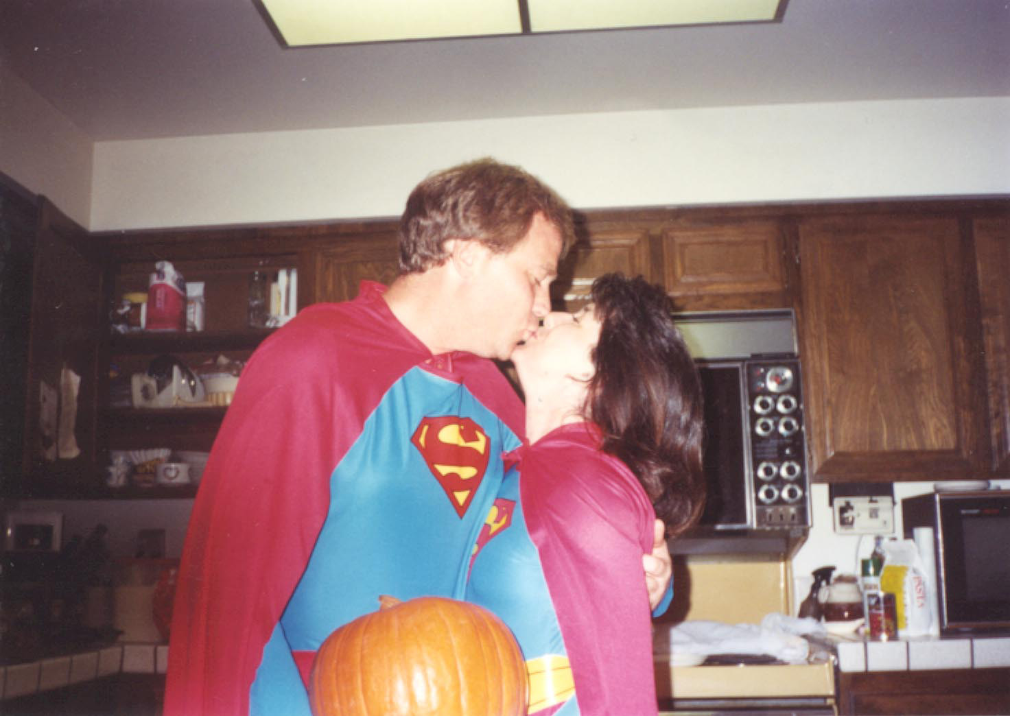 Dave Kinskey and his wife on Halloween